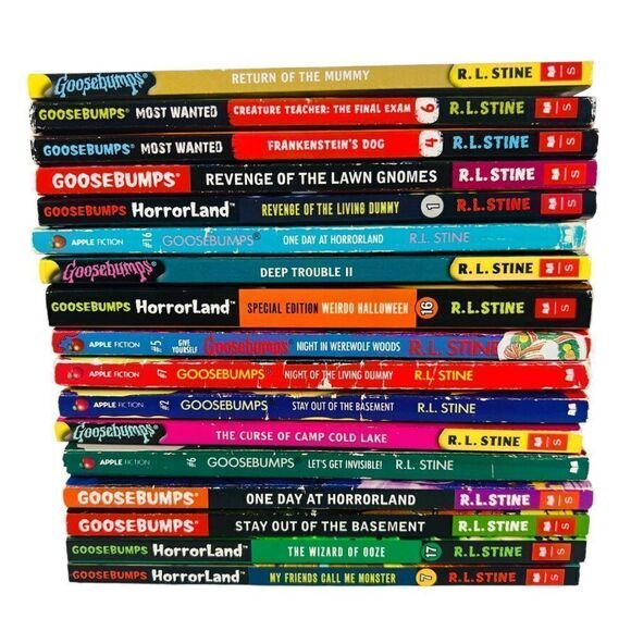 Goosebumps by R.L. Stine Books Bundle of 17 - Picture 1 of 7